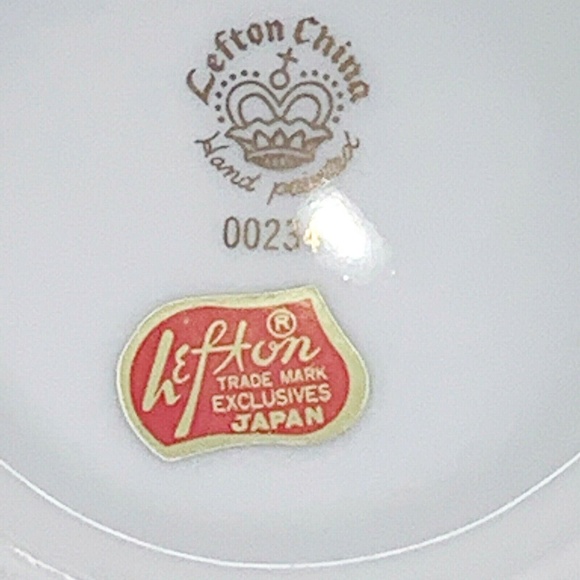 *SOLD* Vintage Lefton China Ginger Jar Vase Hand Painted - Picture 9 of 10